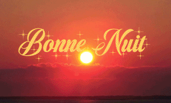 bonne nuit soleil couchant